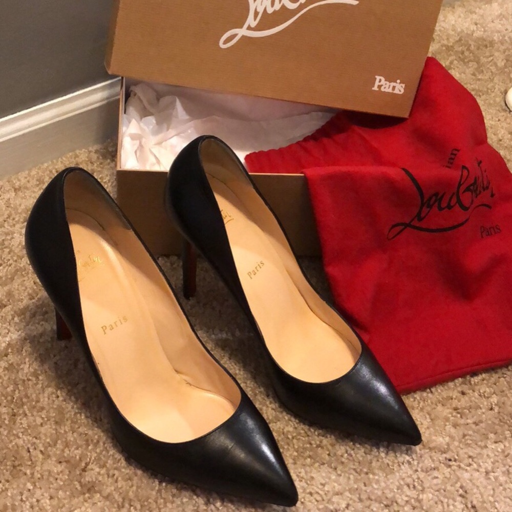 Authentic Christian Louboutin Pigalle Black